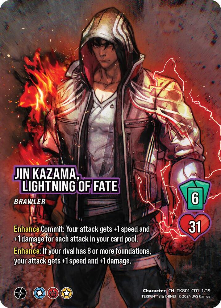jin様 Jin Kazama, Lightning of Fate - TEKKEN 8 - UniVersus - TCGplayer.com