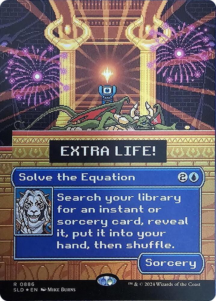 Solve the Equation (0886) (Rainbow Foil) - Secret Lair Drop Series