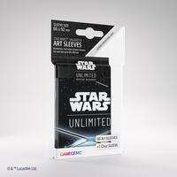 Star Wars: Unlimited Art Sleeves - Card Back Black · GameGenic Card Sleeves