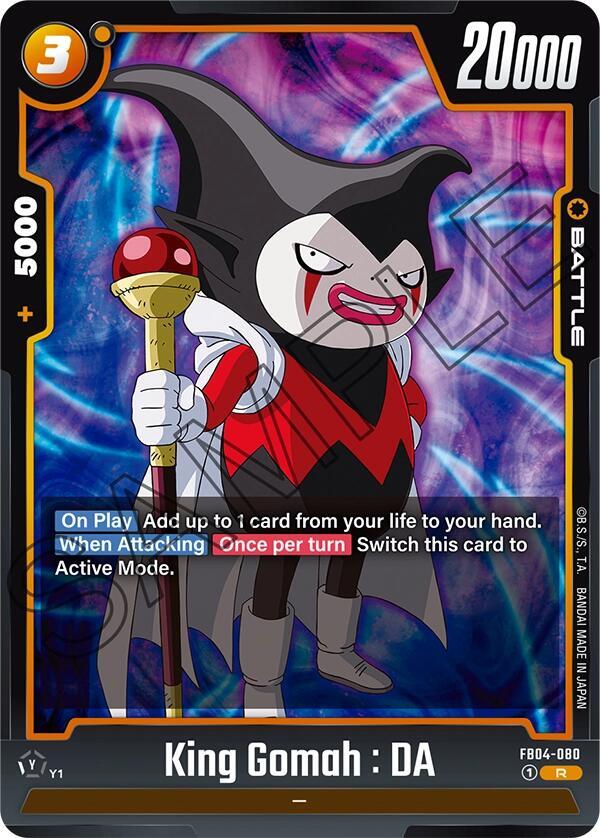 King Gomah : DA - Ultra Limit - Dragon Ball Super: Fusion World