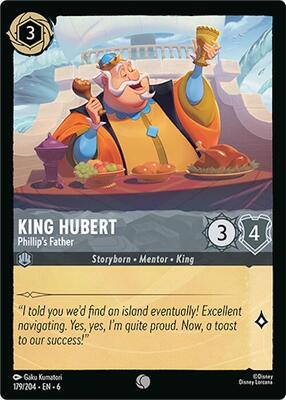 King Hubert - Phillip's Father