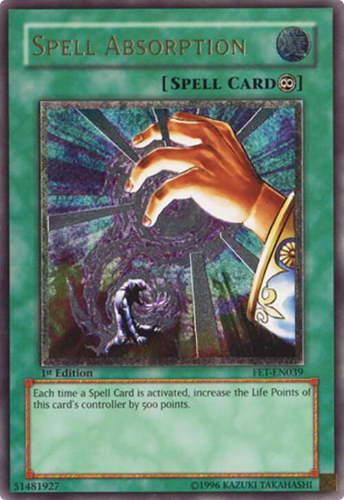 魔法吸収　旧アジア版　レリーフ　Spell Absorption 魔法吸収 旧アジア版 レリーフ Spell Absorption - メルカリ