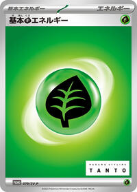 Basic Grass Energy - 079/SV-P #079/SV-P from SV-P Promotional Cards Pokemon card image
