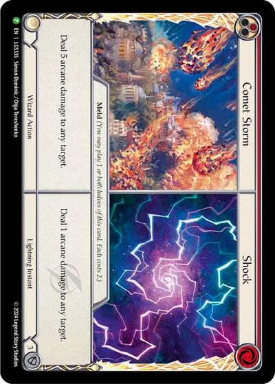 Comet Storm // Shock Flesh and Blood: Promo Cards card price