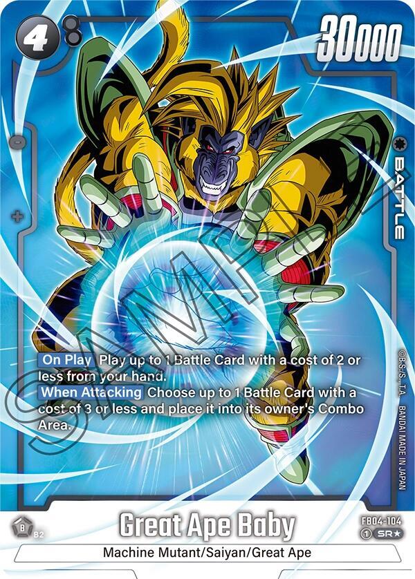 Great Ape Baby (Alternate Art) - Ultra Limit - Dragon Ball