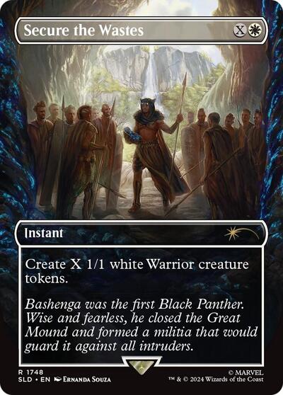 Secure the Wastes Rainbow Foil