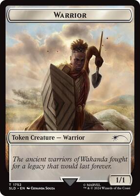 Warrior Token #1752 – Secret Lair Drop Series (Token)