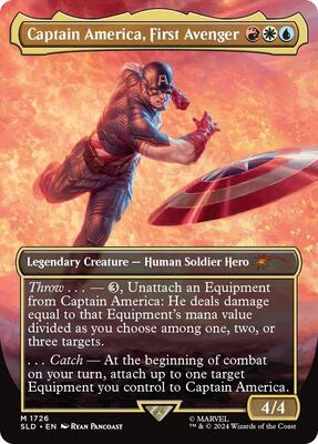 Captain America, First Avenger #1726 – Secret Lair Drop Series (Mythic)