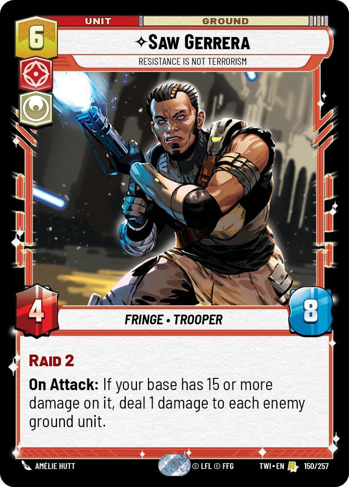 Saw Gerrera 150/257 card
