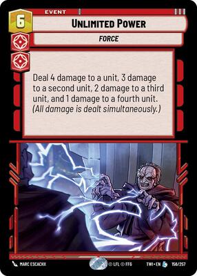 Unlimited Power - Twilight of the Republic - Star Wars: Unlimited