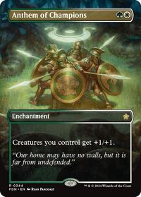 Anthem of Champions (Borderless)