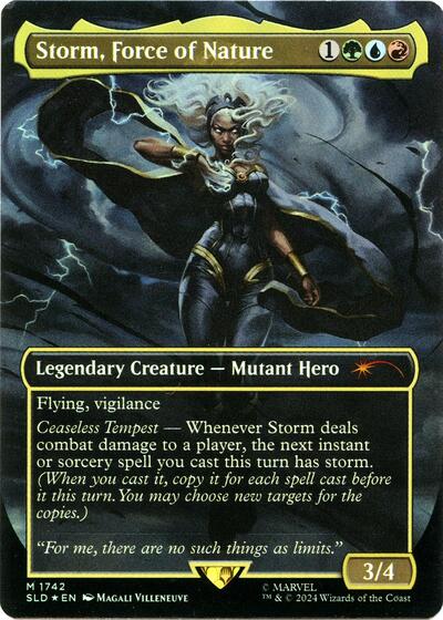Storm Force of Nature Rainbow Foil