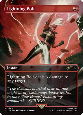 Lightning Bolt #1743 – Secret Lair Drop Series (Rare)