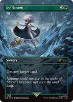 mtg storm,force of nature シークレットレイアー Storm, Force of Nature (Marvel) (Secret Lair) (Borderless
