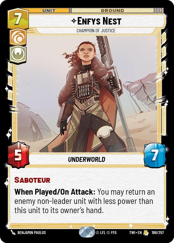 Enfys Nest 198/257 card
