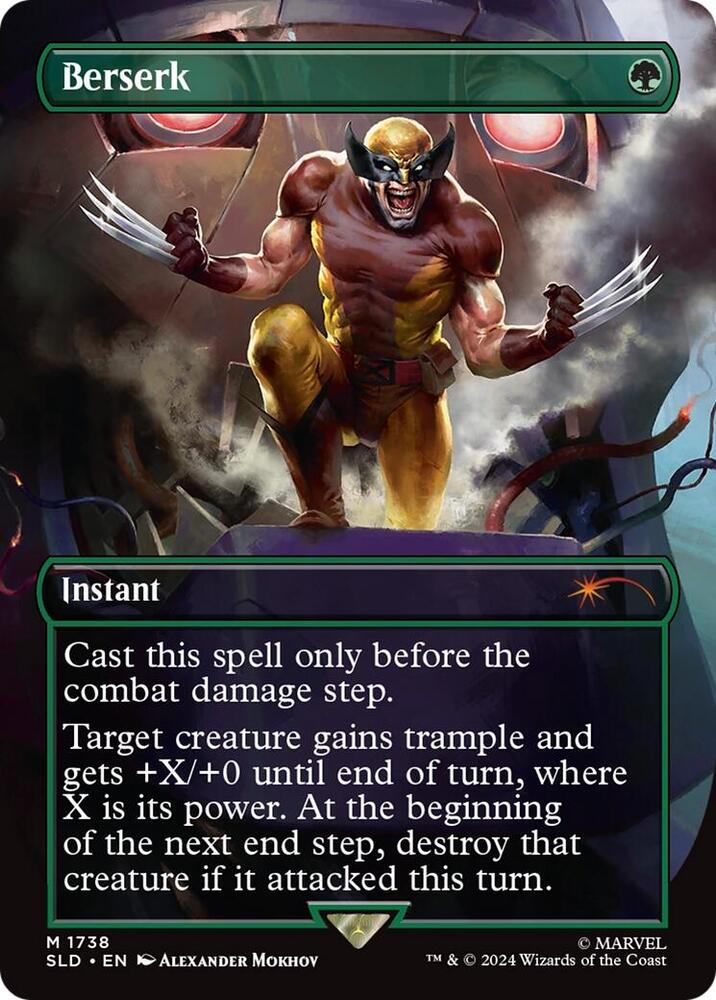 Berserk (1738) (Rainbow Foil) - Secret Lair Drop Series