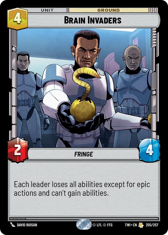 Brain Invaders 255/257 card