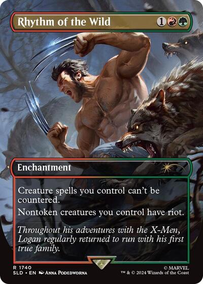 Rhythm of the Wild Rainbow Foil