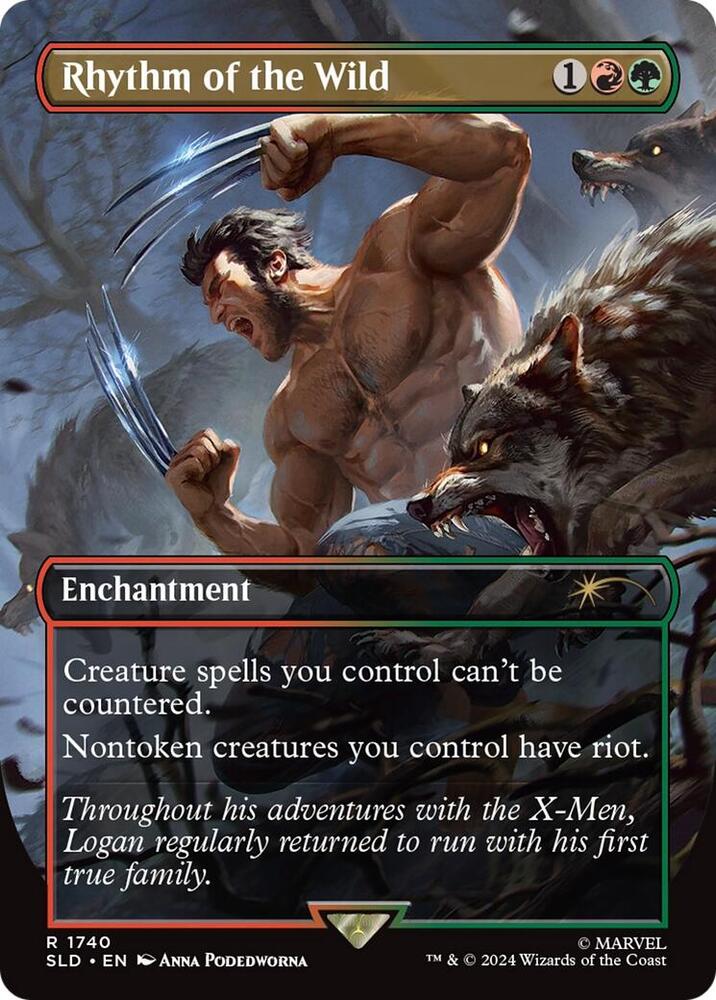 Rhythm of the Wild (Rainbow Foil) - Secret Lair Drop Series