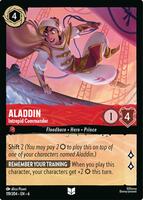 Aladdin - Intrepid Commander - Azurite Sea - Disney Lorcana