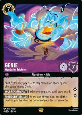 その他 PSA10Disney Lorcana Genie #209 811 s-l1200.jpg