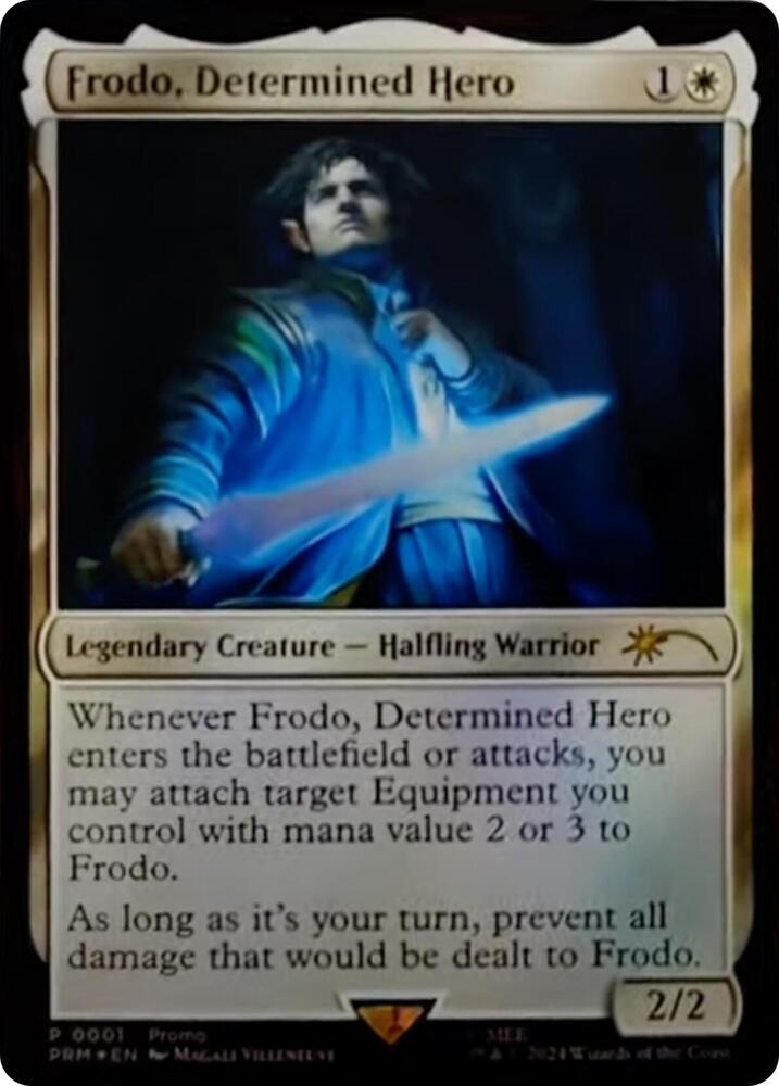 Frodo, Determined Hero - Unique and Miscellaneous Promos - Magic