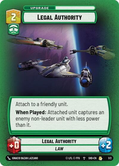 Legal Authority card