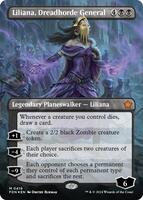 Liliana, Dreadhorde General (Borderless) (Mana Foil
