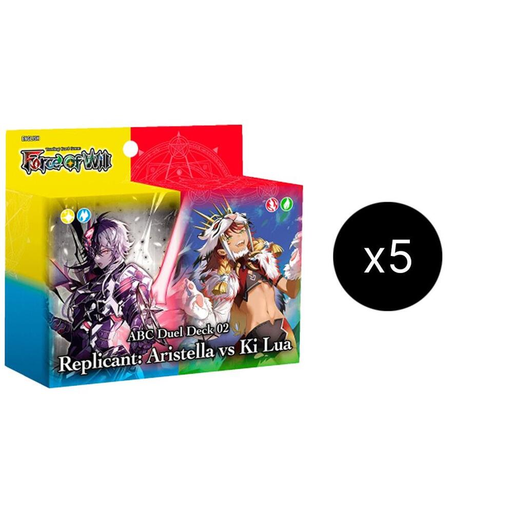 ABC Duel Deck 02: Replicant: Aristella vs Ki Lua Display