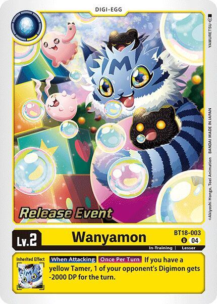 Wanyamon BT18-003 U card