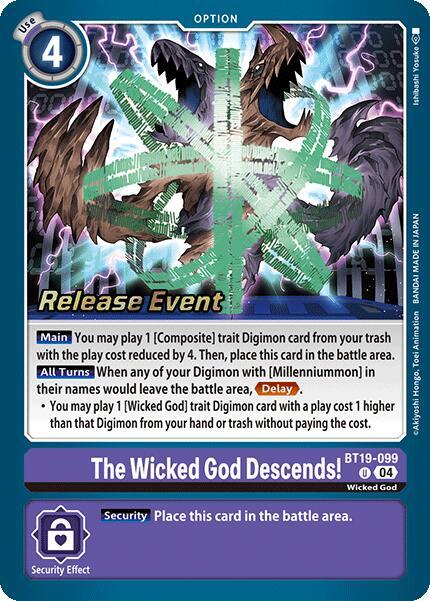 The Wicked God Descends! - Release Special Booster 2.0 Celebration