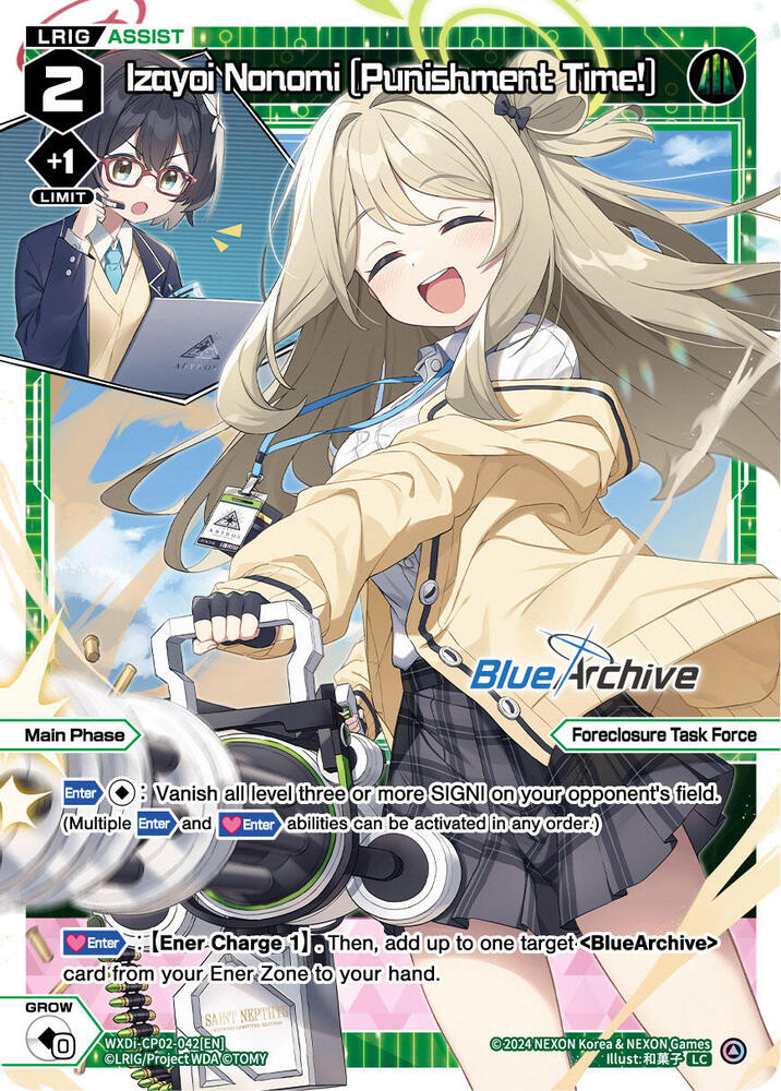 Izayoi Nonomi [Punishment Time!] - Blue Archive DIVA - WIXOSS