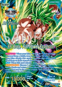 Broly // SS Broly, Full-Power Explosion (Top 16) card art