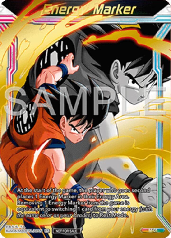 ドラゴンボール MASTER RANK カード DIGITAL ver.] Limited Design Energy Markers (Physical Card) are