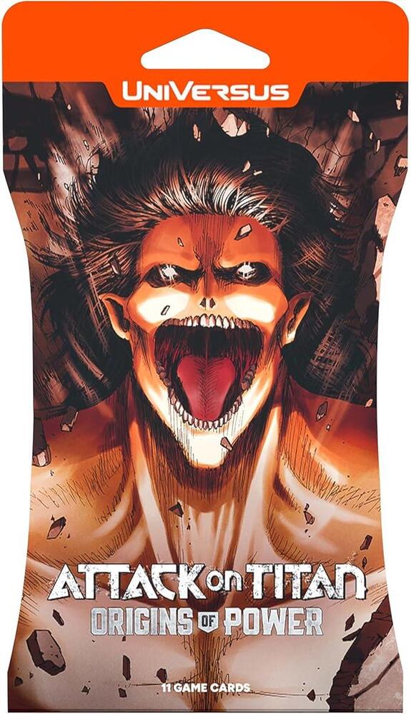 Attack on Titan: Origins of Power Hanging Booster Pack - Attack On