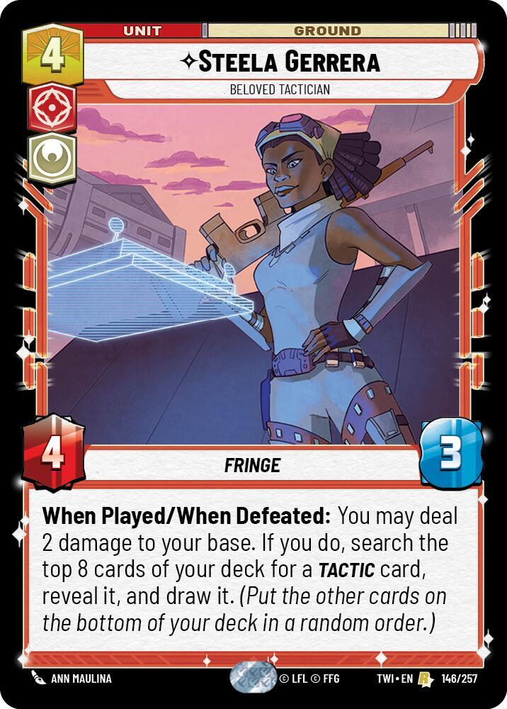 Steela Gerrera - Beloved Tactician