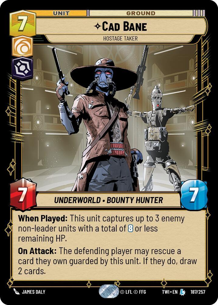 Cad Bane - Hostage Taker - Twilight of the Republic - Star Wars