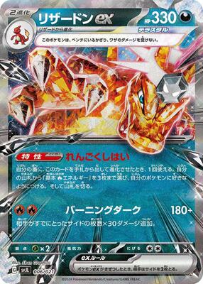 1995 Japanese Topsun Charizard [Green Back] #6 card