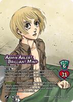 Armin Arlert バッジ Armin Arlert Hamster Attack on Titan Rubber Strap Junior