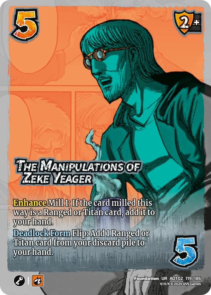 The Manipulations of Zeke Yeager - Attack On Titan: Origins of