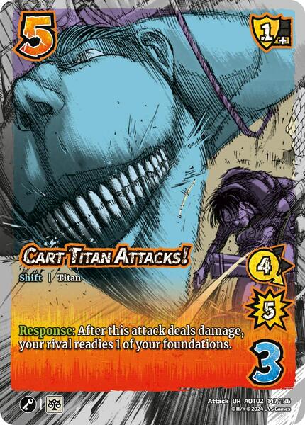 Cart Titan Attacks! // The Cart Titan - Attack On Titan: Origins