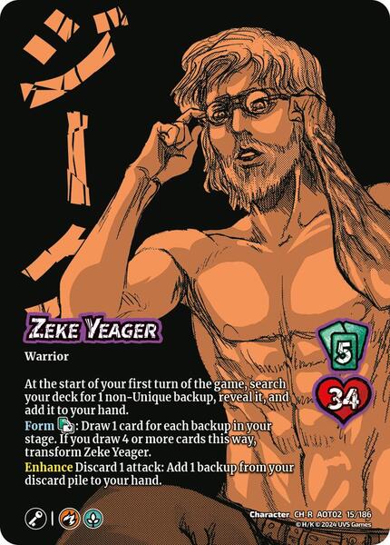 zekeさ。 Zeke Yeager // Zeke, Beast Titan - Attack On Titan: Origins of