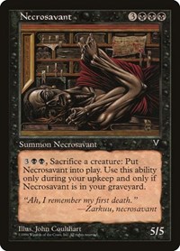 Necrosavant - Visions - Magic: The Gathering card