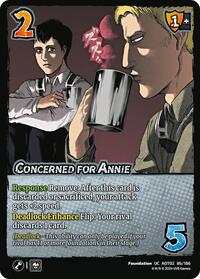 Concerned for Annie