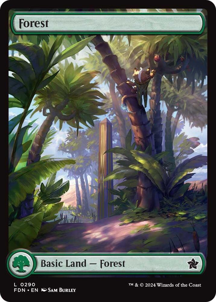 Forest (0290) - Foundations - Magic: The Gathering - TCGplayer.com