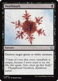 Deathmark - Foundations - Magic: The Gathering card