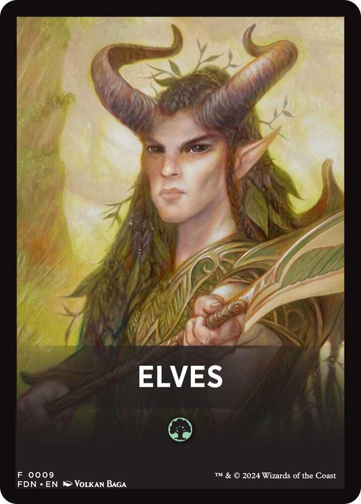 Elves Theme Card 9 card