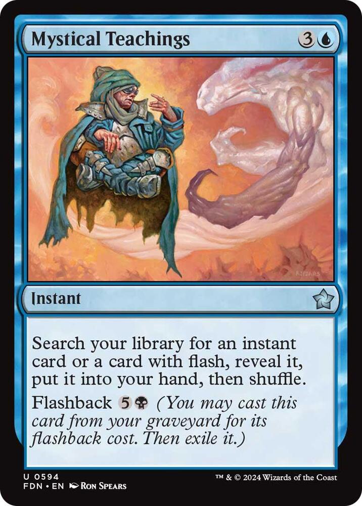 Mystical Teachings 594 card