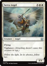 Serra Angel - Foundations - Magic: The Gathering card