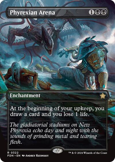 Phyrexian Arena Borderless